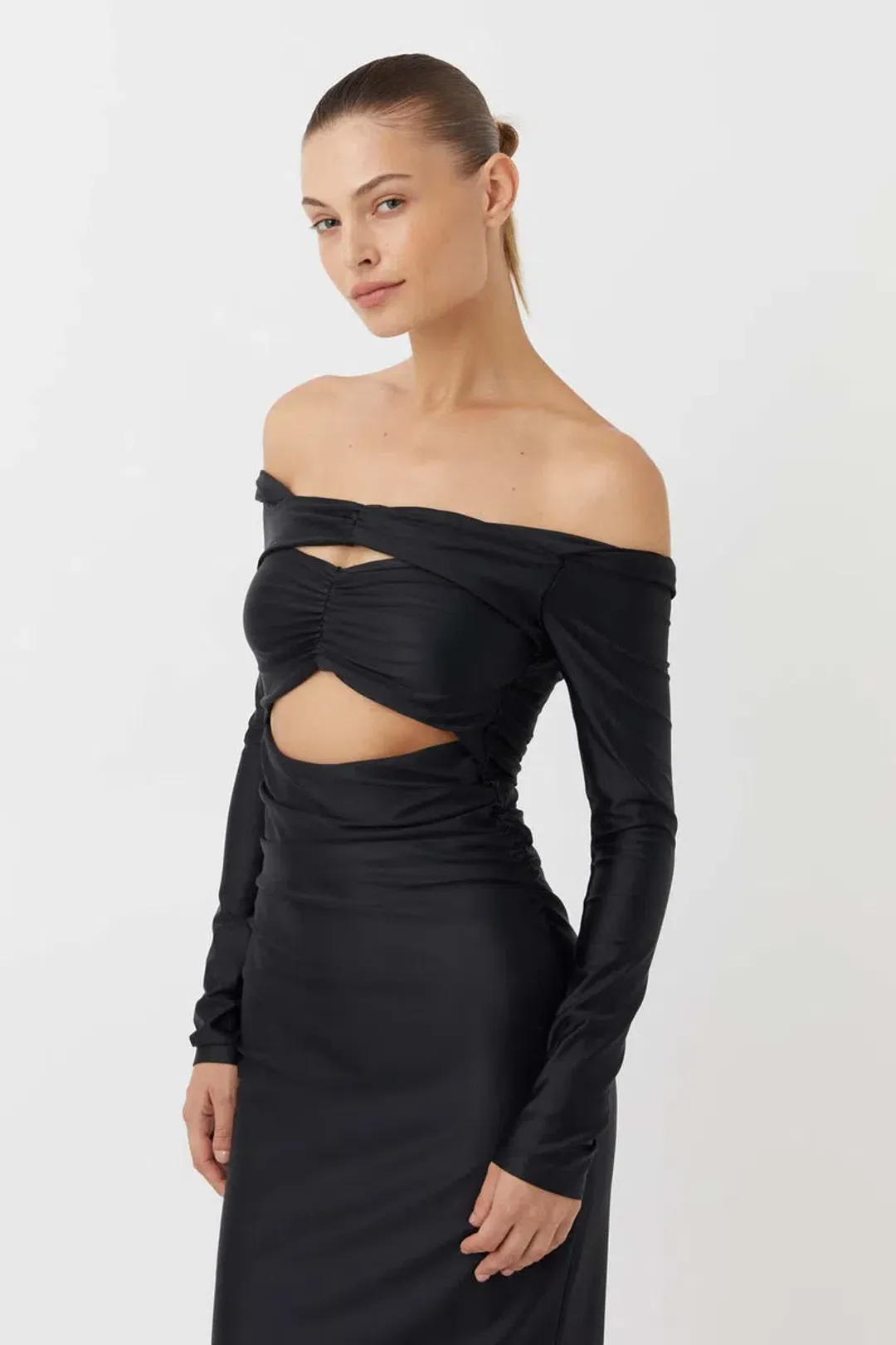 Camilla and Marc Berkley Dress Black Size 6 for rent on The Volte - main image