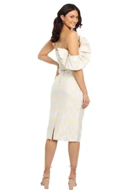 Eliya the Label Kimberly Dress Cream Size 14 for rent on The Volte - image 3