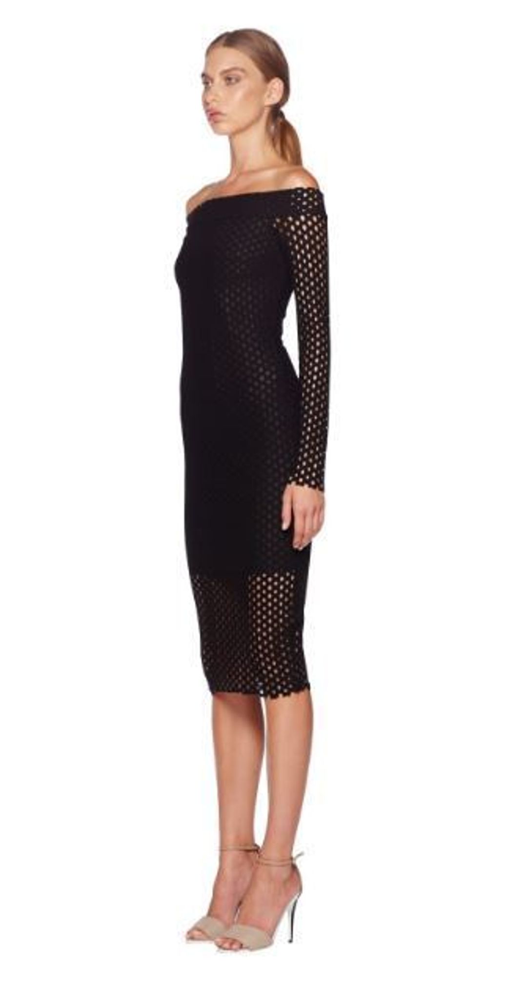 Bec & Bridge Coco Long Sleeve Midi Dress for rent on The Volte - main image