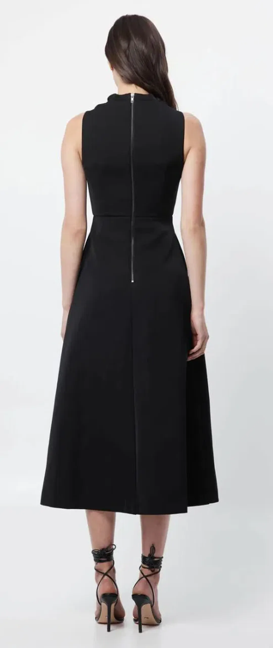 Mossman Cosmic Maxi Dress Black Size AU 6 for rent on The Volte - main image