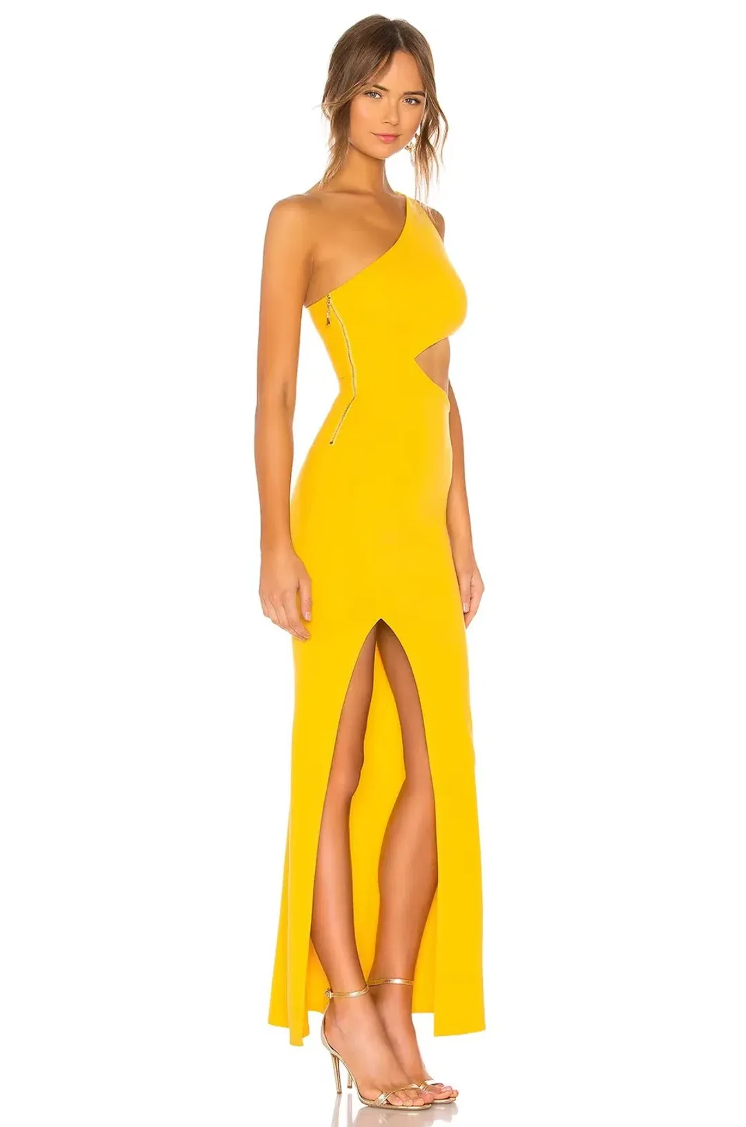 Revolve NBD X Naven Marissa Dress Canary Yellow Size 4 for rent on The Volte - main image