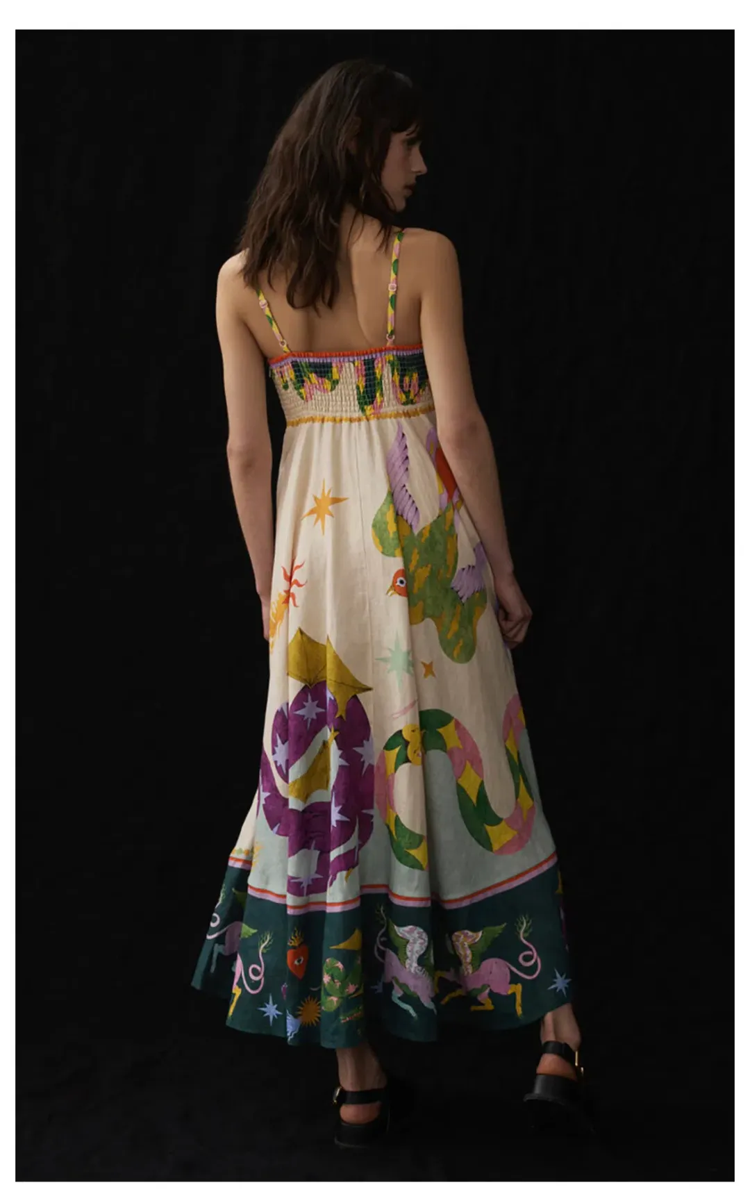 Alemais Seeker Sundress Multi Size 10 for rent on The Volte - main image