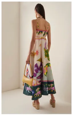 Alemais Seeker Sundress Multi Size 10 for rent on The Volte - image 6