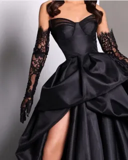 Drenusha Xharra Liliane Dress Black Size 8 for rent on The Volte - image 4