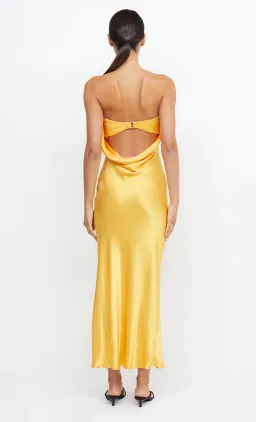 Bec & Bridge Moon Dance Strapless Dress Mango Size AU 10 for rent on The Volte - image 4