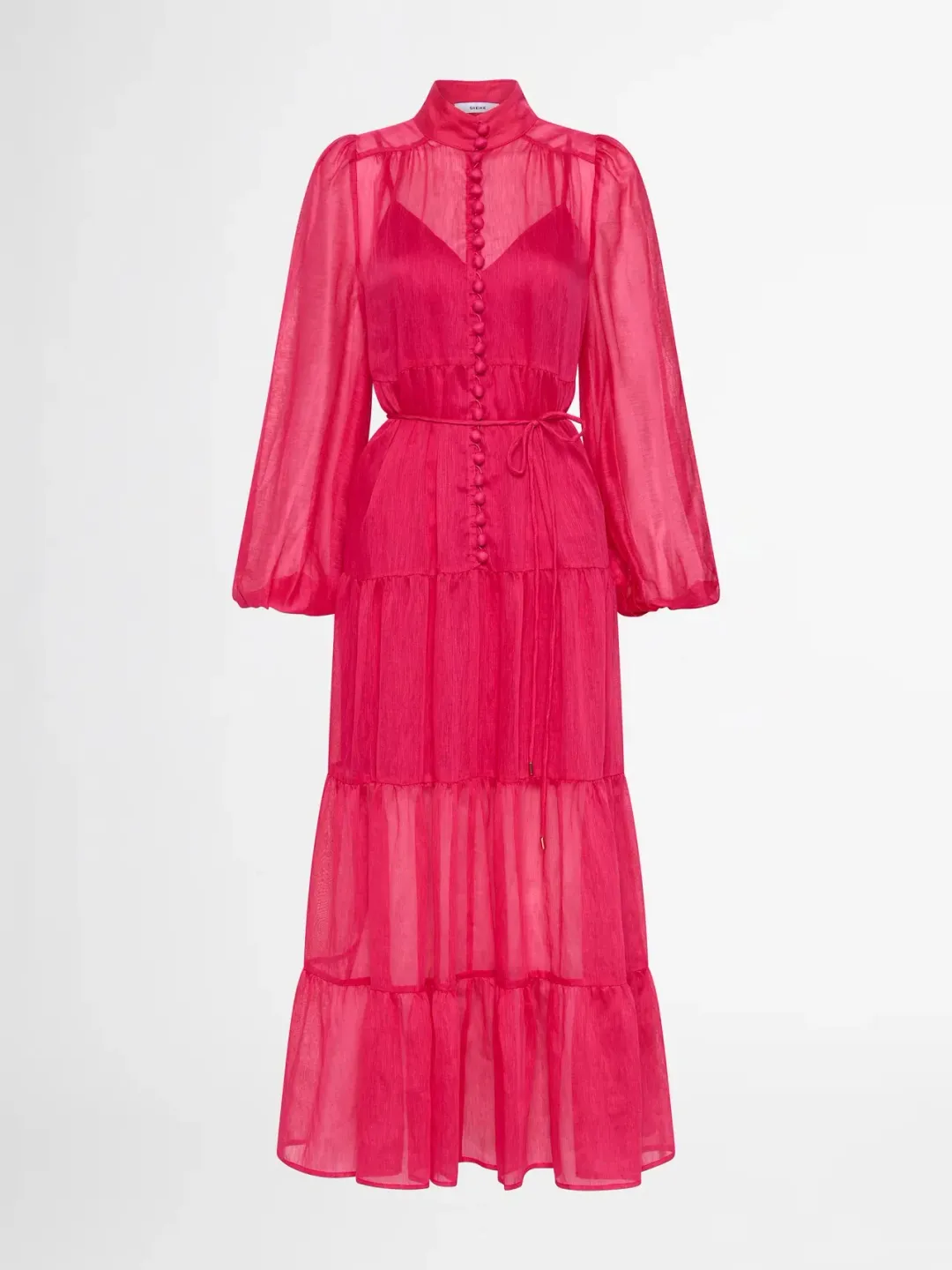 Sheike Kirra Maxi Dress Pink Size 14 for rent on The Volte - main image