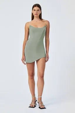 SUBOO SAGE REMI CORSET MINI DRESS - SIZE XS (RRP $369) for rent on The Volte - image 1