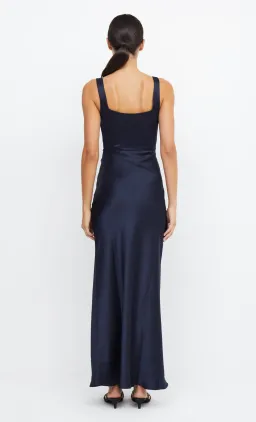 Bec & Bridge The Dreamer Square Neck Dress Ink Size 10 for rent on The Volte - image 2