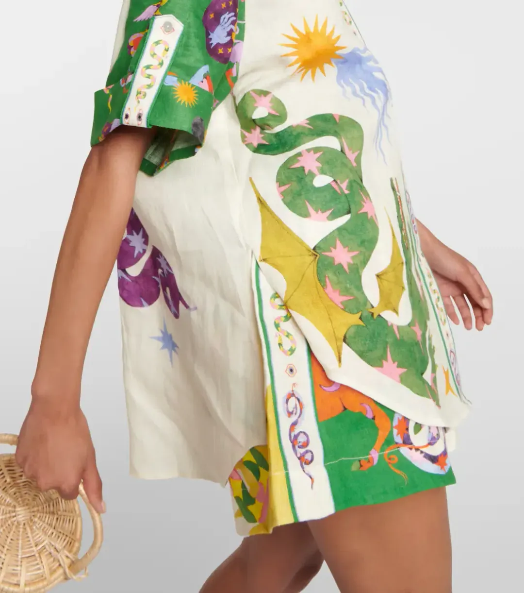 Alemais Seeker Shirt Print Size 6 and Short Print Size 8    for rent on The Volte - main image