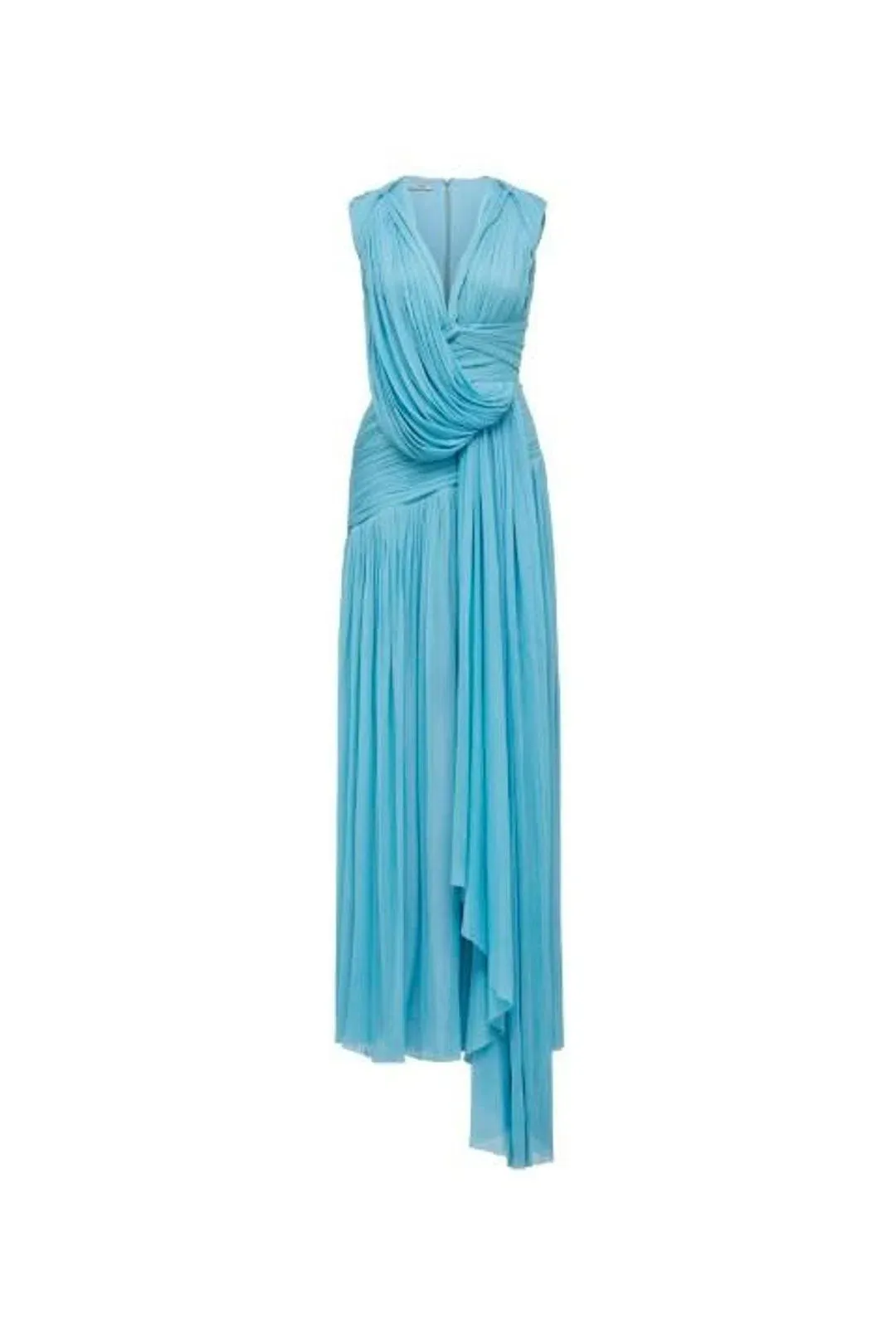 Thurley Waterfall Maxi Dress Blue Size 8 for rent on The Volte - main image