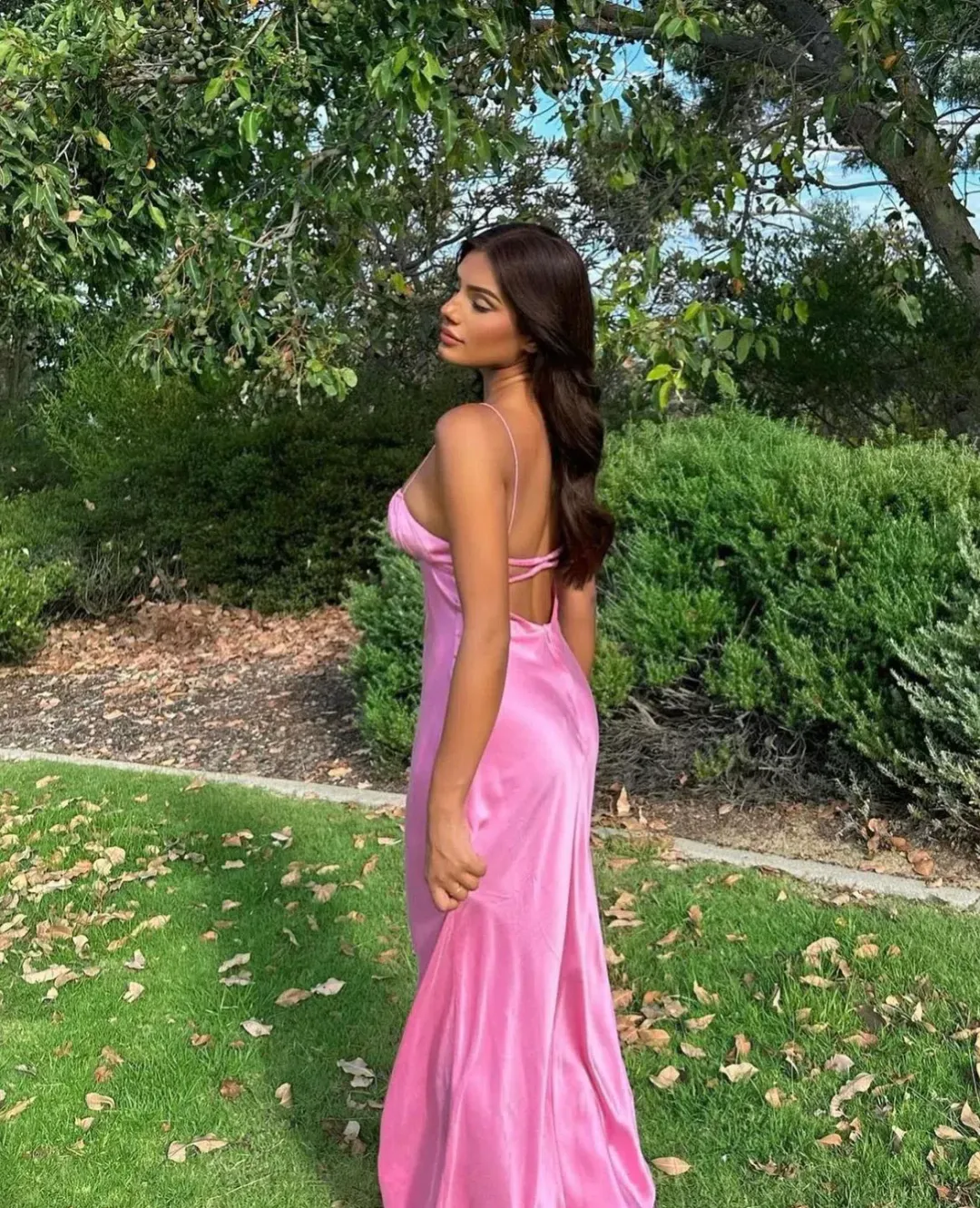Bec & Bridge Amber Gown Pink Size 10 for rent on The Volte - main image