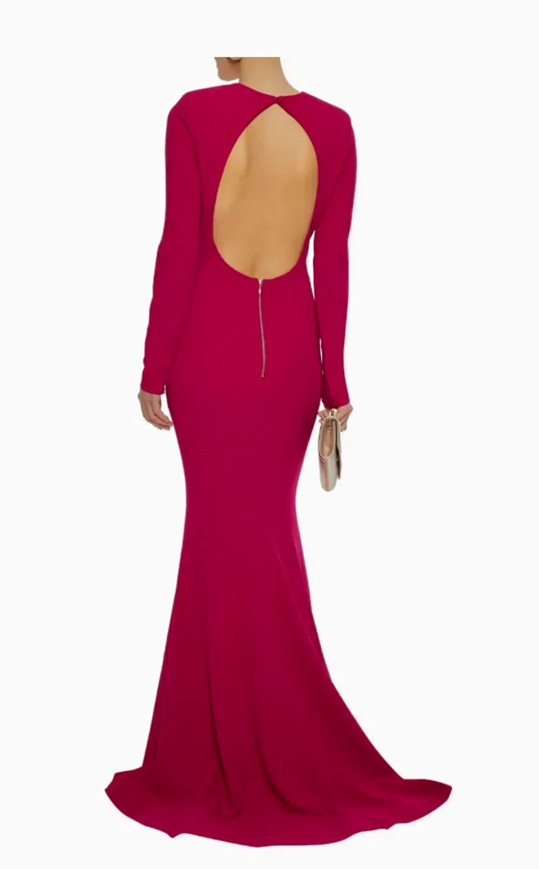 Rebecca Vallance Bree Gown Barberry Size 10 for rent on The Volte - main image