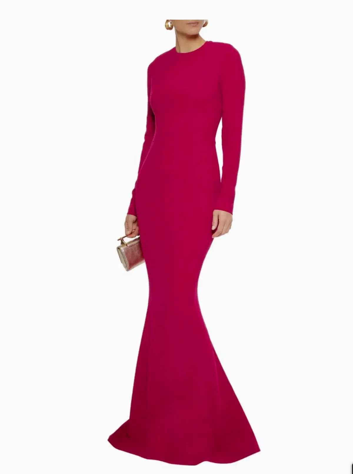 Rebecca Vallance Bree Gown Barberry Size 10 for rent on The Volte - main image