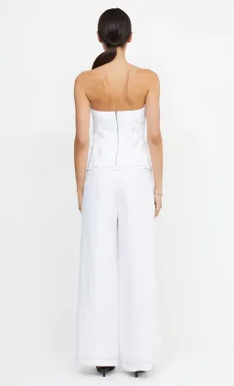 Bec & Bridge Cassie Strapless Top Ivory Size 8 / S for rent on The Volte - image 2