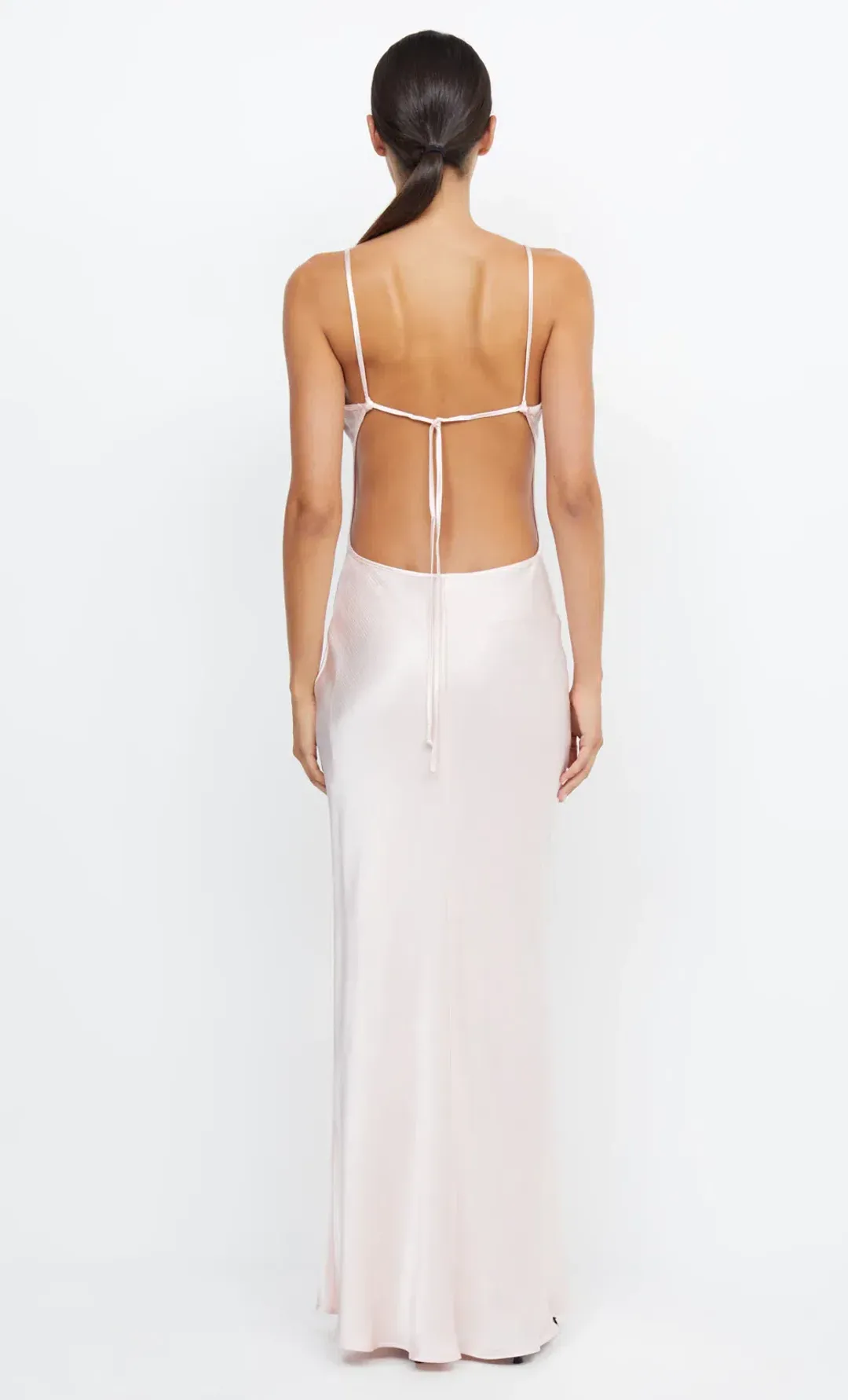 Bec & Bridge Cedar City Maxi Dress Blush Size AU 8 for rent on The Volte - main image