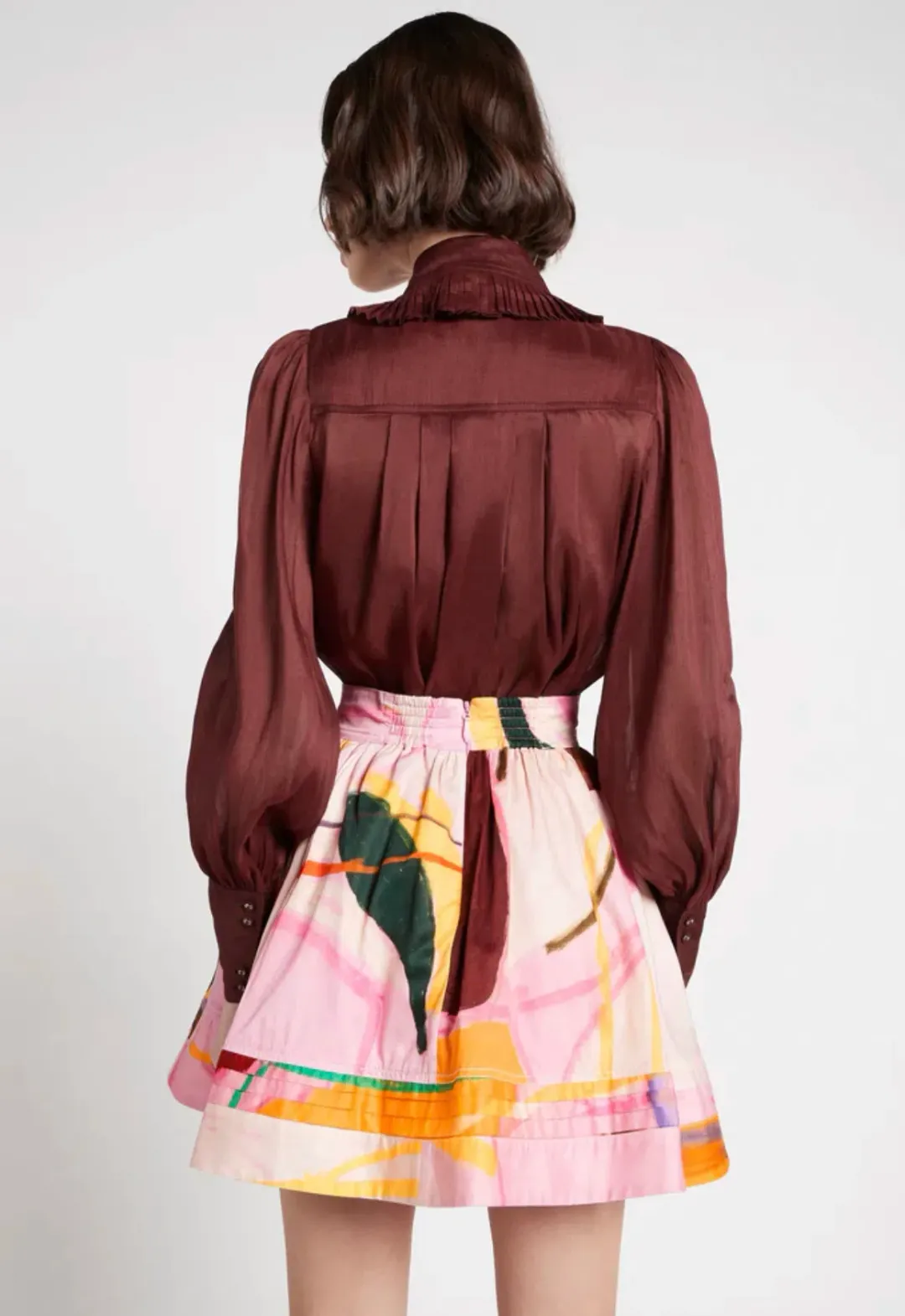Aje Cassis Mini Skirt Multi Size AU 8 for rent on The Volte - main image