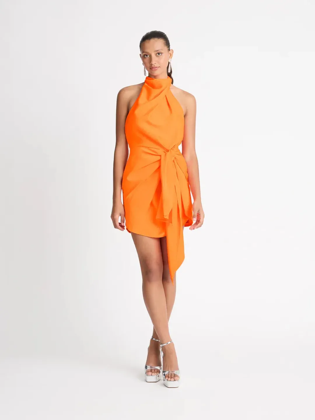 Sheike Eternal Flame Dress Orange Size AU 6  for rent on The Volte - main image