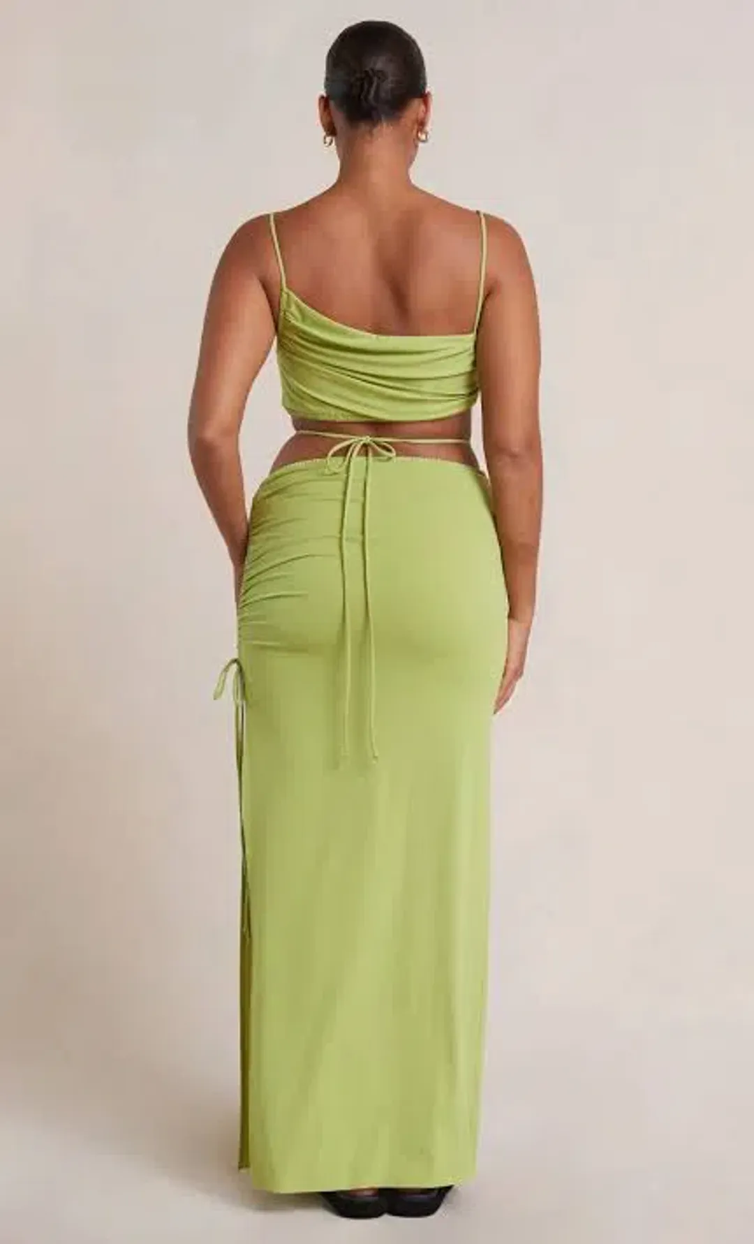 Bec & Bridge Dilkon Maxi Dress Green Size AU 12 for rent on The Volte - main image