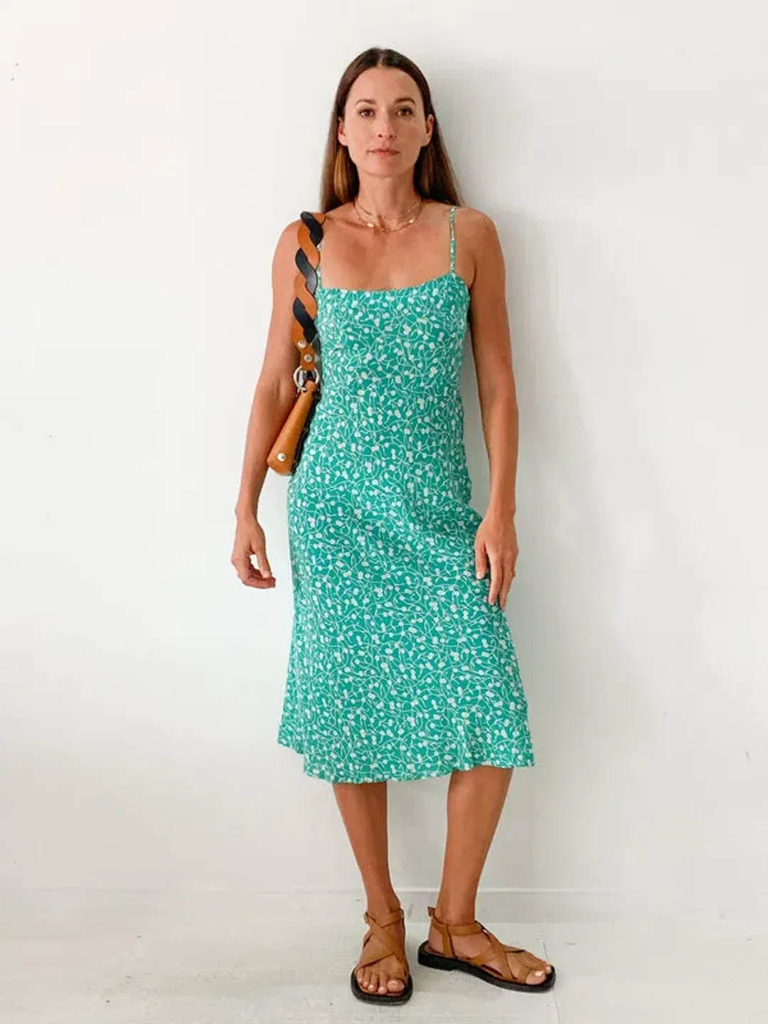 Realisation The Amelia Dress in Poison Ivy Floral Size S/Au 8 for rent on The Volte - main image