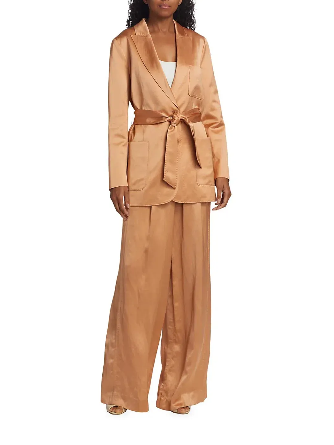 Zimmermann Relaxed Jacket Sandstone Size 1 / AU 10 for rent on The Volte - main image