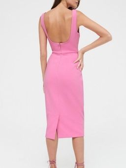 Sheike Mia Midi Dress Pink Size 10 for rent on The Volte - image 3