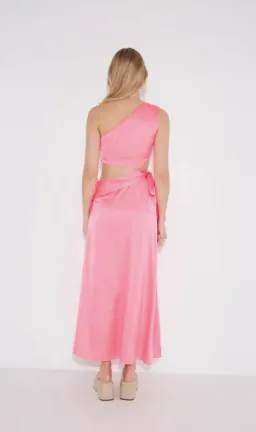 Sonya Moda, Zahra Dress In Flamingo Pink Size AU 8  for rent on The Volte - image 2