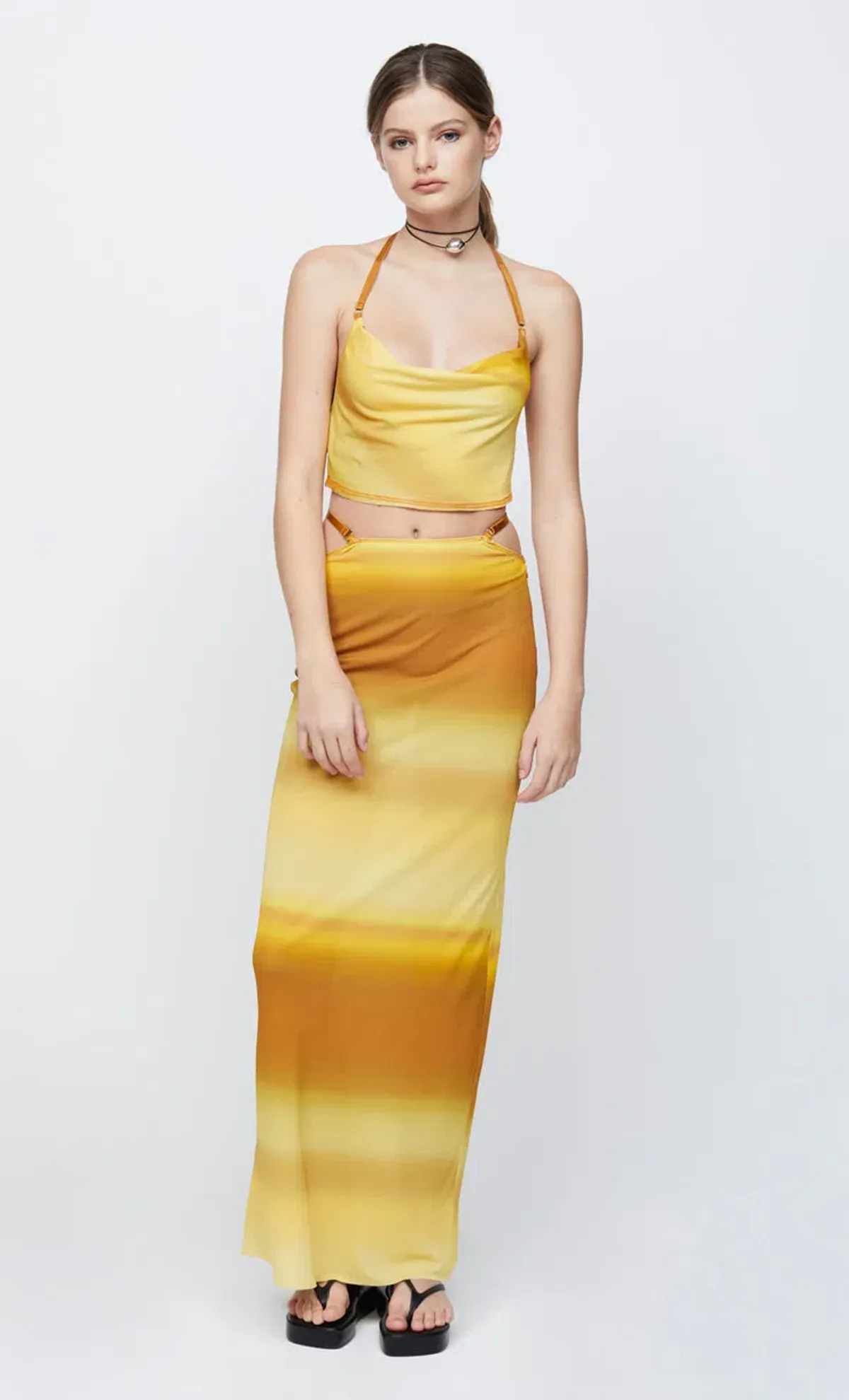 Bec and Bridge Amara Set Yellow Multi Size 8 for rent on The Volte - main image