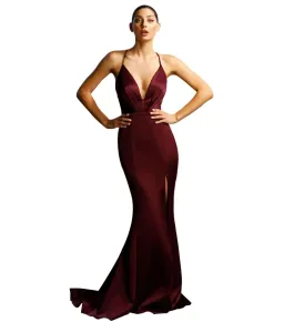 Jadore JX1101 Formal Dress Berry Size 4 for rent on The Volte - image 2