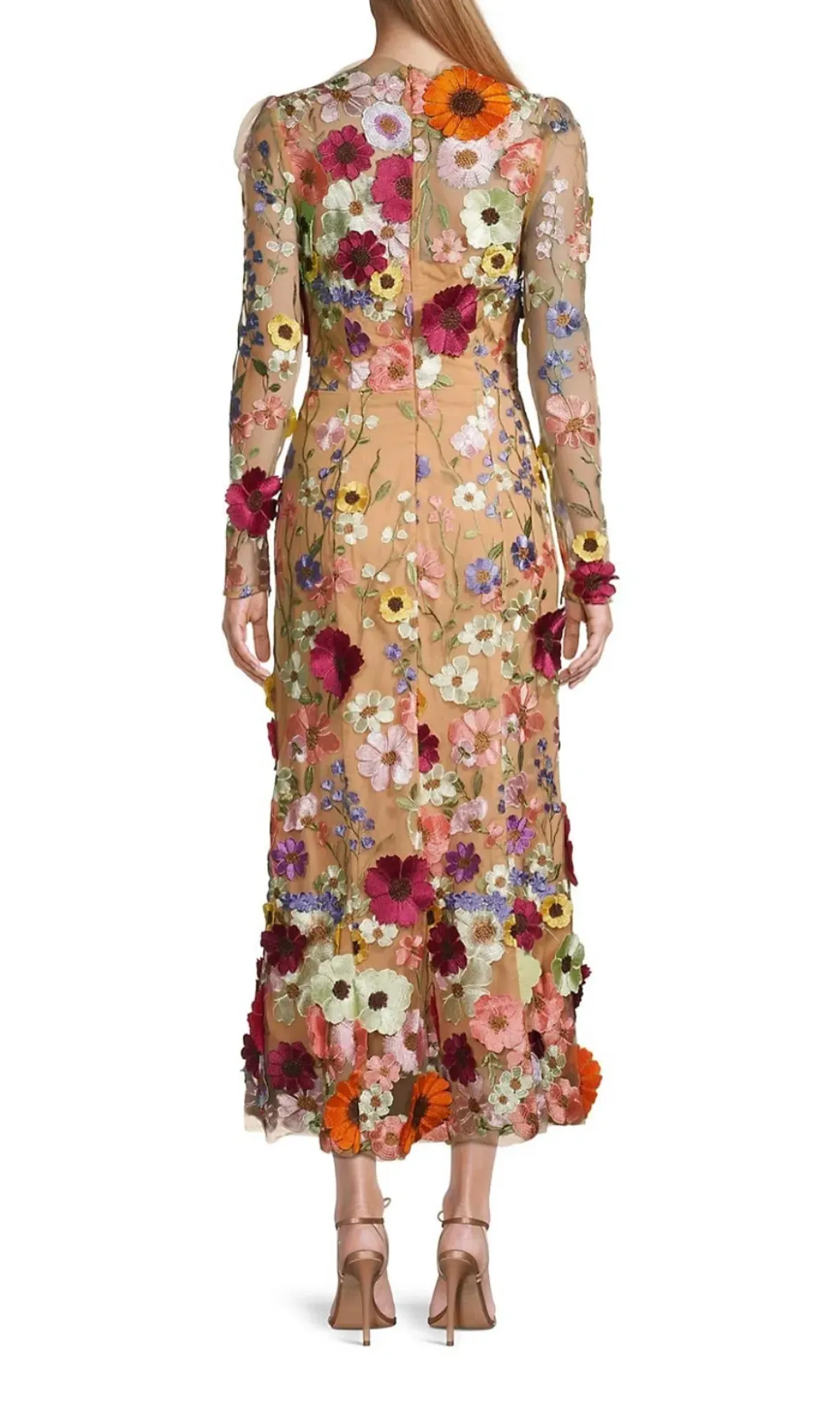 Elliatt Shannon Dress in Floral Lace Size L/AU 12 for rent on The Volte - main image