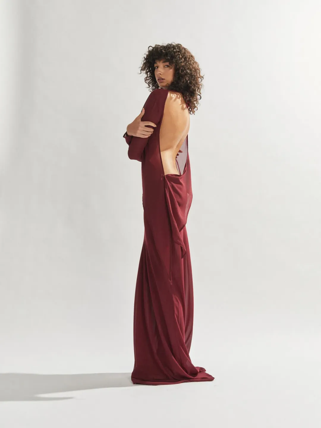 One Mile Maxine Set Burgundy Size 10 for rent on The Volte - main image