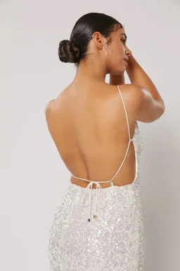 Winona Asha Asymmetrical Midi White Size AU 10 for rent on The Volte - image 6