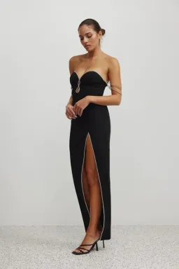 Lexi Phoenix Dress Black Size 8   for rent on The Volte - image 2