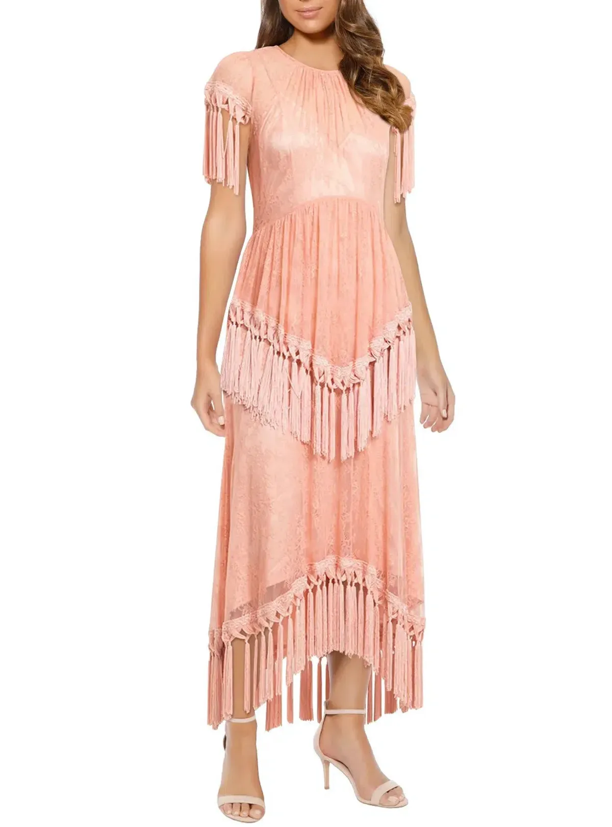 Alice McCall More Than A Woman Gown Blush Size 4 for rent on The Volte - main image
