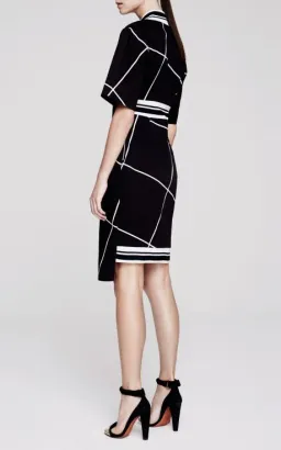 Josh Goot Black and White Check Dress Size 8 for rent on The Volte - image 2