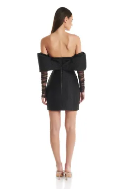 Eliya The Label Oscar Dress Black Size 8 for rent on The Volte - image 4