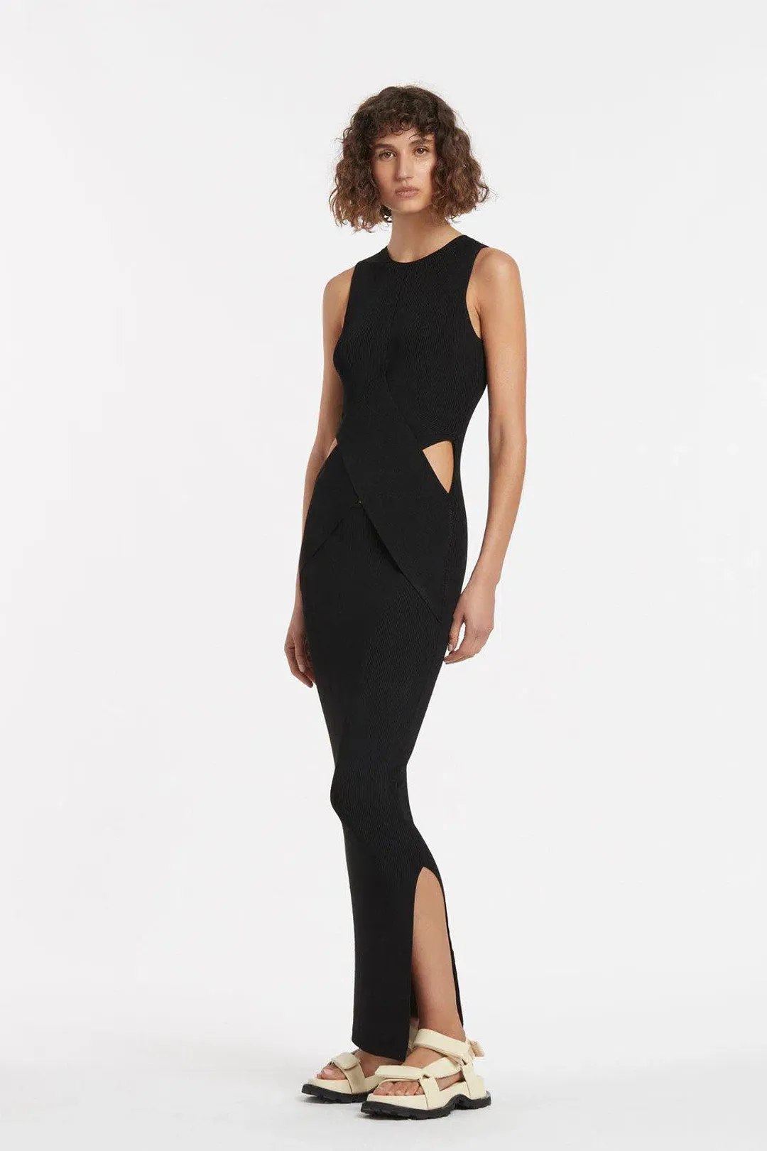 Sir The Label Kelvin Dress Black Size 1 / AU 8 for rent on The Volte - main image