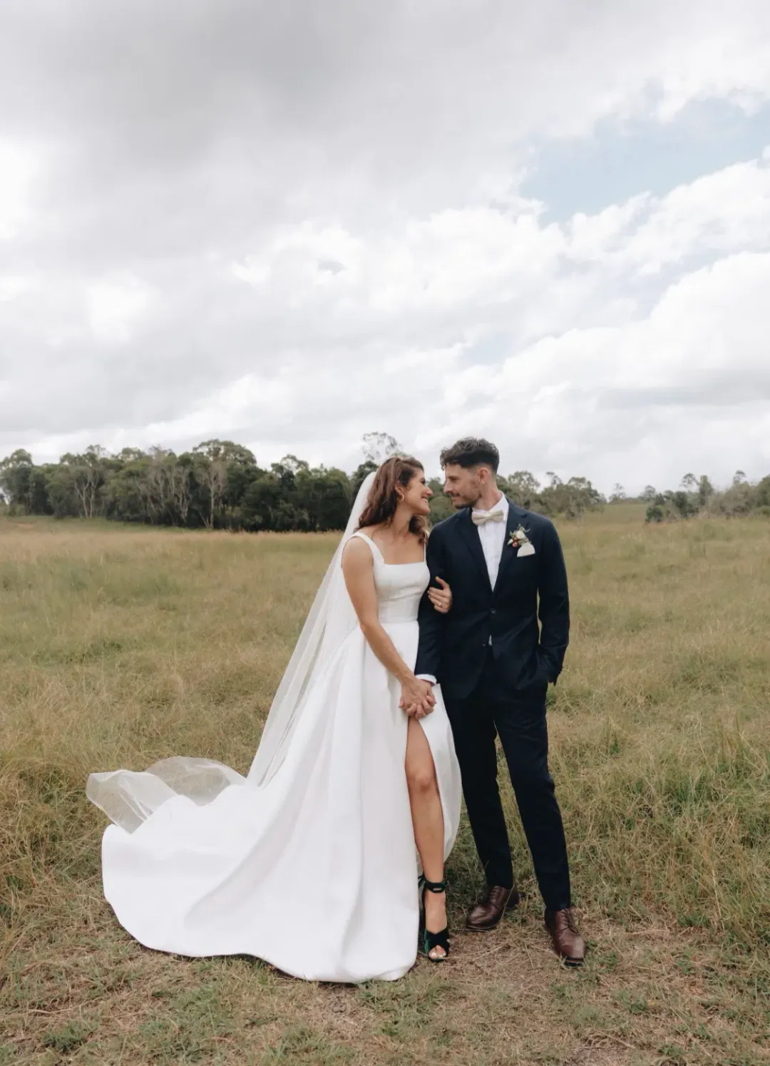 Arietta Australia Maddie Mikado Wedding Gown Size 8 for rent on The Volte - main image
