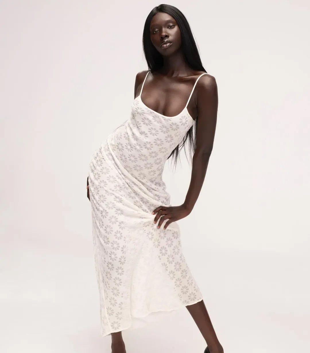 Realisation Par The Clementine Dress In Ivory Size AU 6 for rent on The Volte - main image