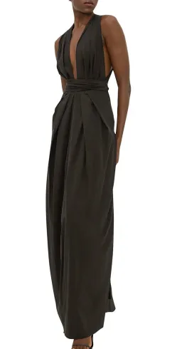 Bianca Spender Black Silk CDC Ascendant Gown Black Size 8 for rent on The Volte - image 4