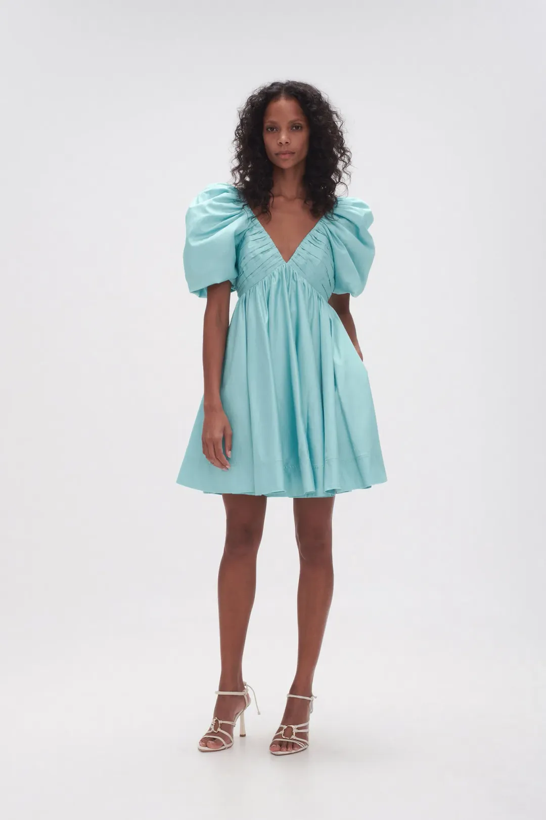 Aje Gabrielle mini Spearmint Blue Size 6 for rent on The Volte - main image