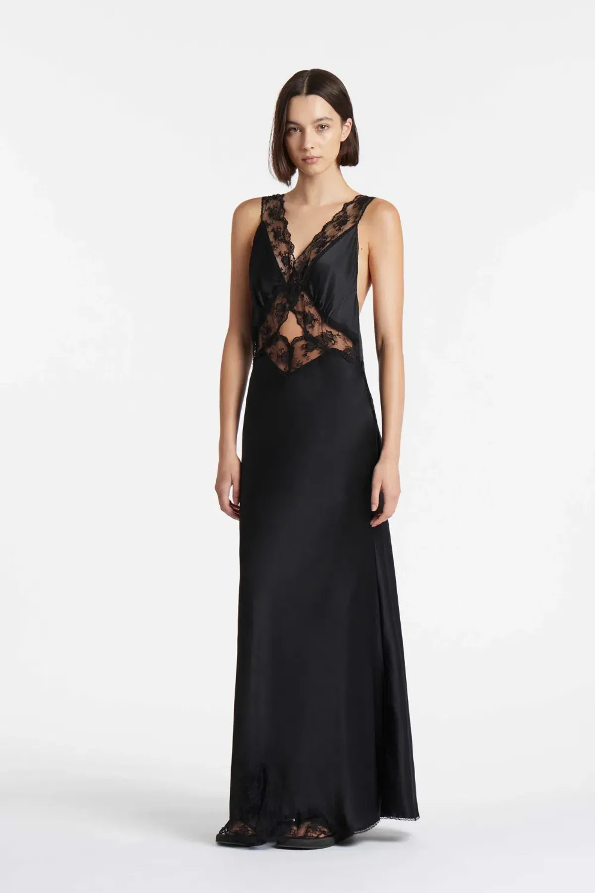 Sir The Label Aries Dress Black Size 8 for rent on The Volte - main image