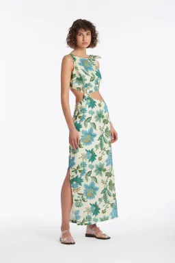 Sir the Label Alexandre Knot Maxi Dress Floral Size 1 / AU 8 for rent on The Volte - image 1