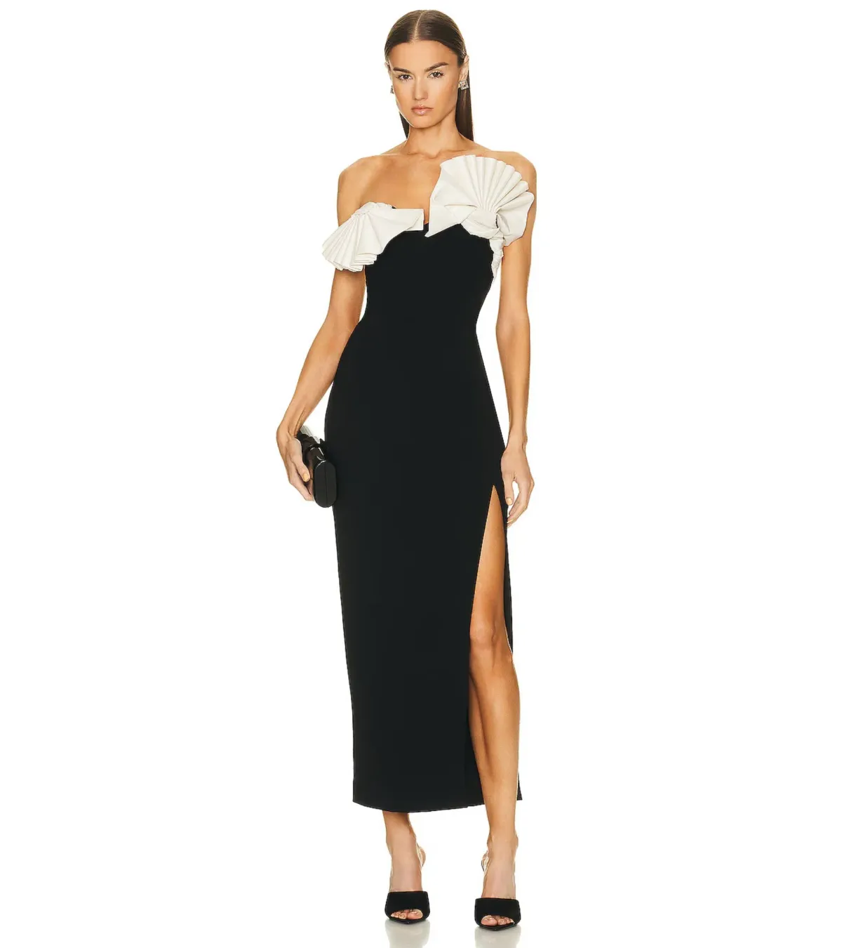 Rachel Gilbert Lavina Midi Dress Size 2/AU 10  for rent on The Volte - main image
