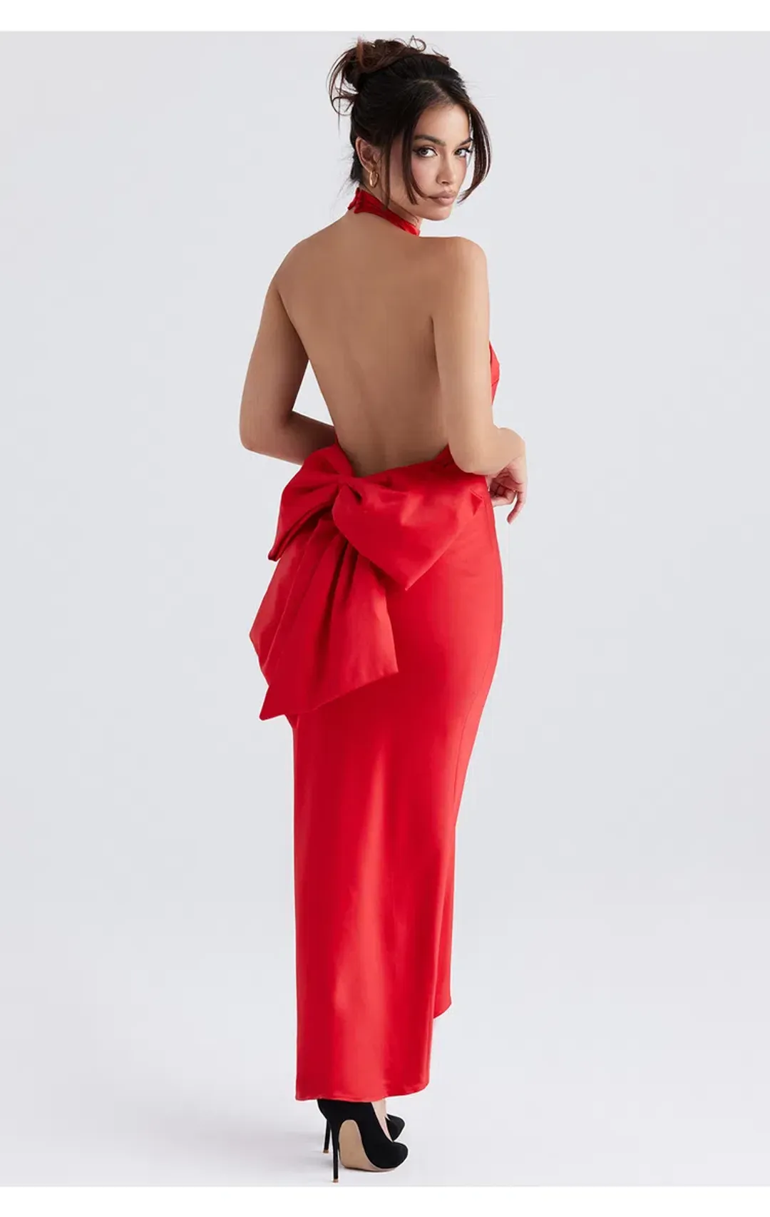 House of CB Ilaria Maxi Dress Red Size XS / AU 6 for rent on The Volte - main image