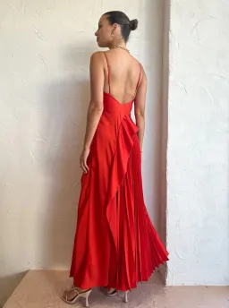 Acler OSullivan Dress in Scarlet Size 10 for rent on The Volte - image 5