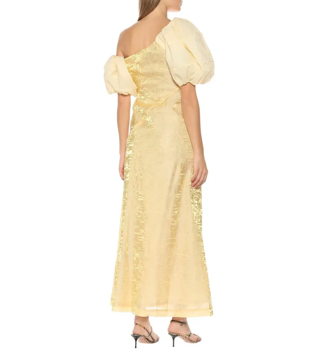Rejina Pyo Nina Dress Yellow Size AU 8 for rent on The Volte - main image