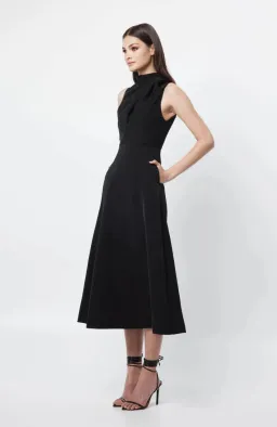 Mossman Cosmic Maxi Dress Black Size AU 6  for rent on The Volte - image 2