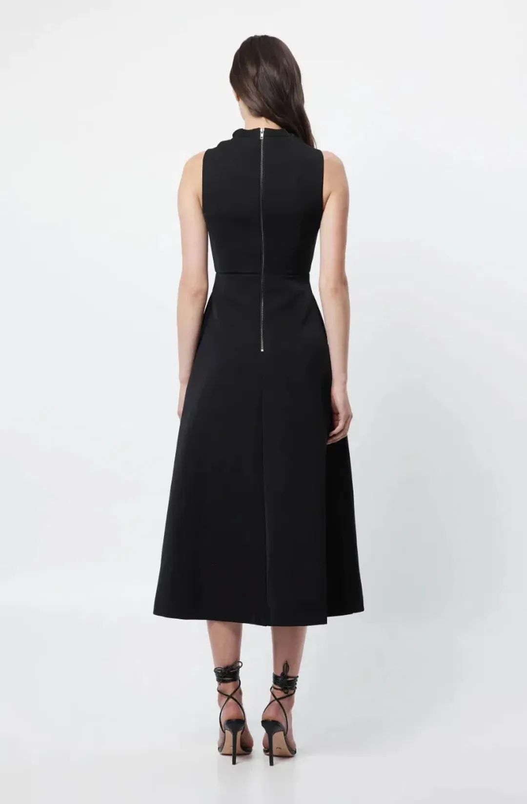 Mossman Cosmic Maxi Dress Black Size AU 6  for rent on The Volte - main image