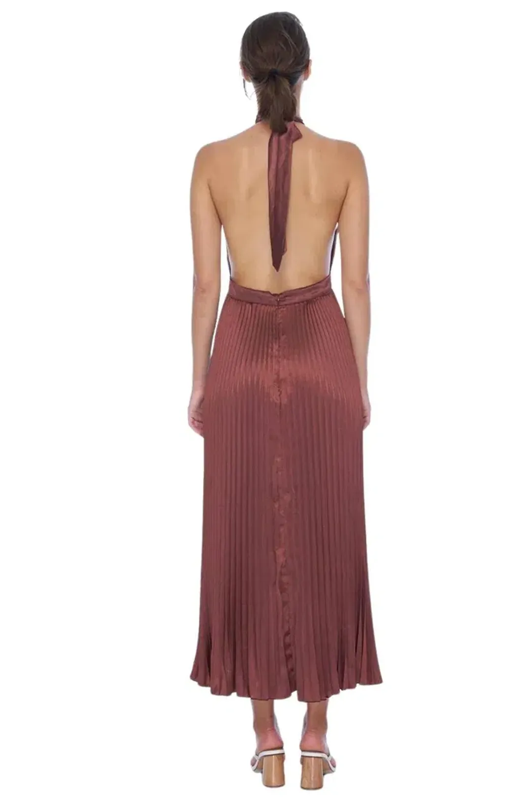 L’idee Renaissance Gown Chocolate Size 6 for rent on The Volte - main image