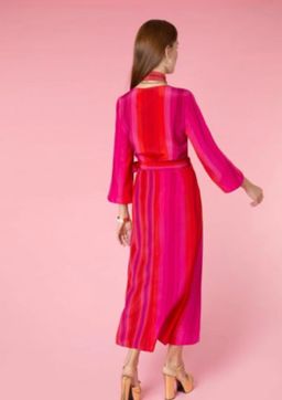 Rixo London Marni Studio Stripe Size AU 12 for rent on The Volte - image 4